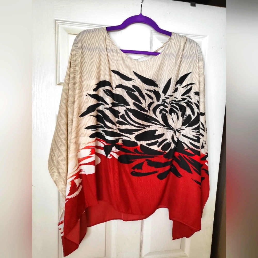 Win sleeve kimono shirt